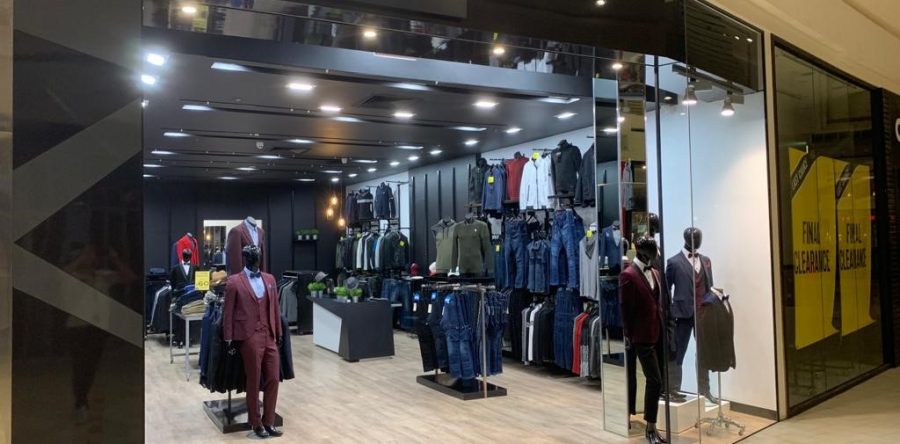 Biblos Menswear Store Fitout